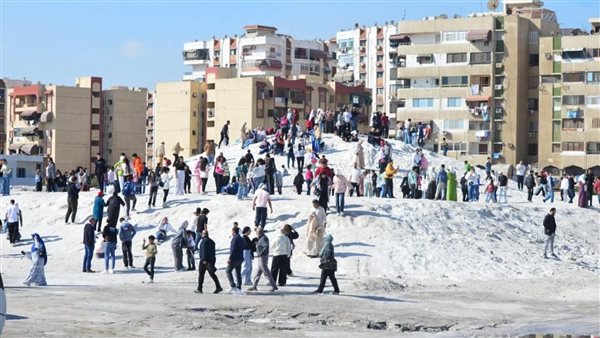 جبال الملح ببورسعيد