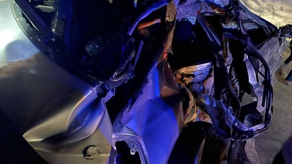 حادث انقلاب سيارة