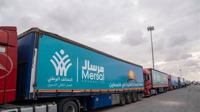 مرسال باليوم العالمي للتضامن مع الشعب الفلسطيني: أرسلنا مساعدات لغزة بأكثر من 400 مليون جنيه منذ العدوان الإسرائيلي