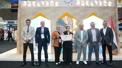الجناح المصري في معرض قطر الدولي للسياحة والسفر QTM 2025 يحصد جائزة أفضل جناح ثقافي