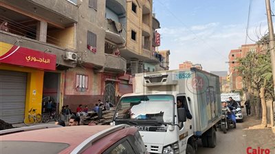 زحام مروري كبير على طريق الباجور القناطر في المنوفية وسط شكاوى المواطنين| صور