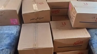 ضبط 60 ألف قطعة حلوى مجهولة المصدر داخل مخزن غير مرخص بالأقصر