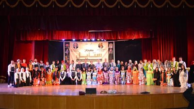 جامعة أسيوط تختتم فعاليات المهرجان السادس للفنون الشعبية 