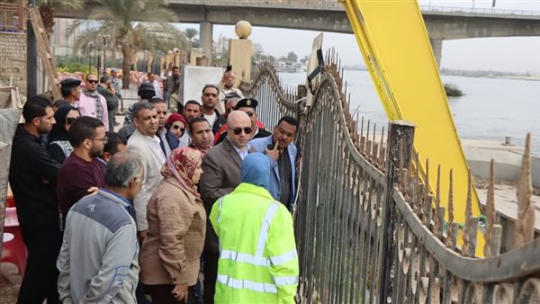 جانب من الزيارة 