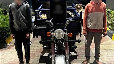 القبض على شخصين لاتهامهما بسرقة مبرد مياه من أمام مصنع ببني سويف