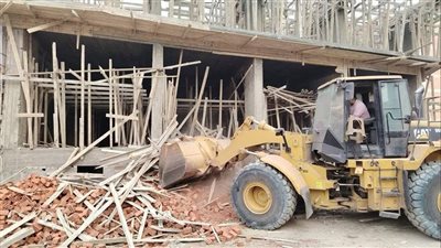 إزالة أعمال مخالفة في 5 مبانٍ بالشرقية.. و9 عقارات بحي السلام أول بالقاهرة