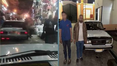القبض على سائق وآخر ظهر جالسًا على حقيبة السيارة حال سيرها وارتكب أفعالًا خادشة للحياء في البحيرة