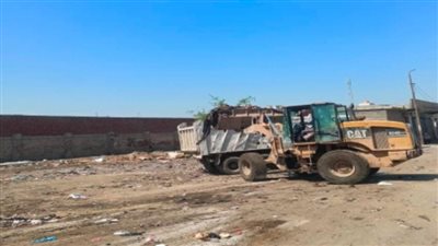رفع أكثر من 6200 طن مخلفات في 7 مراكز بالبحيرة