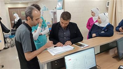 حملة موسعة لإدارة الرعاية الثانوية والثالثية على مستشفى رأس سدر لمتابعة مستوى الأداء الطبي والخدمي