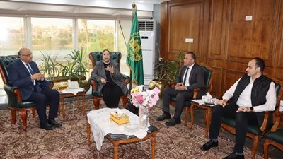 محافظ القليوبية يبحث توسيع التعاون الثقافي مع مكتبة الإسكندرية