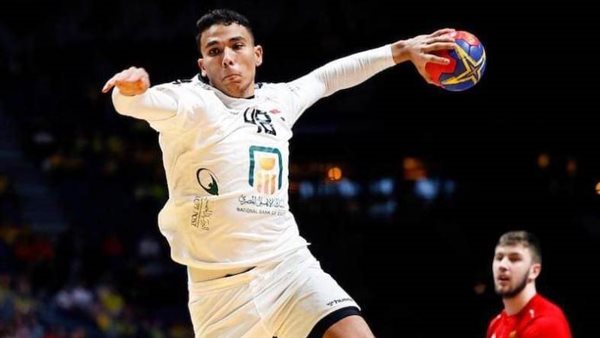 مهاب سعيد لاعب اليد