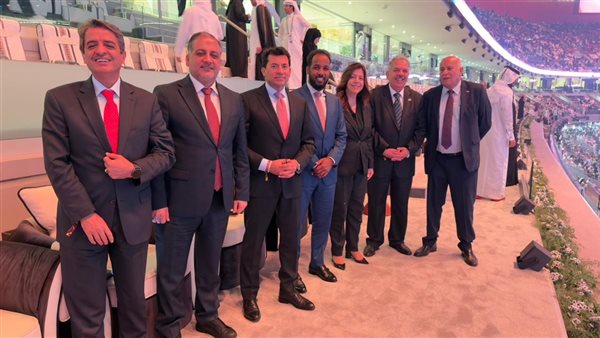 وزير الرياضة في افتتاح