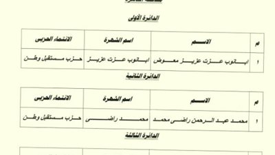 بالأسماء.. ننشر نتيجة انتخابات المرحلة الثانية لمجلس النواب 2025