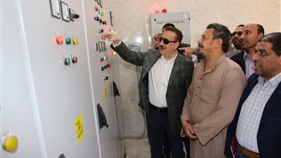 محافظ المنوفية يطلق التشغيل التجريبي لصرف كمشيش بتلا باستثمارات 120 مليون جنيه