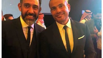 عمرو مصطفى من حفل توزيع جوائز الميما ميوزك أورد: بهدي جائزتي لـ عمرو دياب