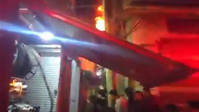 محافظ الدقهلية: مصرع 3 أشخاص وإصابة 10 آخرين في حريق محل تجاري بسوق الخواجات
