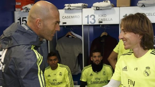 لوكا مودريتش وزين