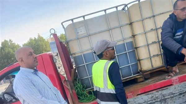 ضبط سيارة محملة بمواد