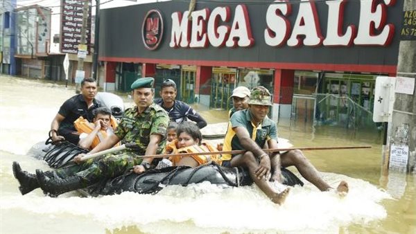 فيضانات سريلانكا