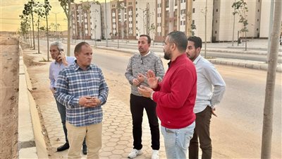 رئيس جهاز العبور الجديدة يجري جولة تفقدية بعدد من المشروعات الحيوية