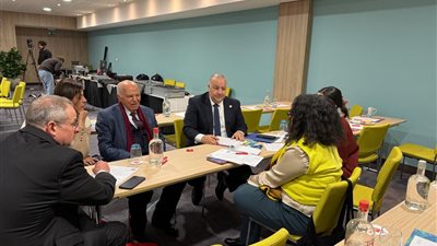 نقيب المعلمين يلتقي رئيسة وفد رابطة المعلمين الأمريكية لبحث التعاون المشترك