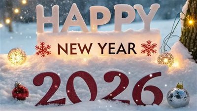 صور خلفيات رأس السنة 2026 جديدة ومميزة.. أطلق احتفالاتك بأسلوبك الخاص