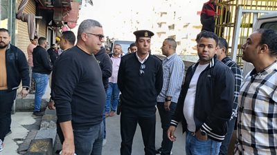 رئيس حي الطالبية بالجيزة يقود حملة مفاجئة: مصادرة لحوم فاسدة وغلق عدد من المحال المخالفة| صور