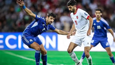 مجموعة مصر| التشكيل الرسمي لمباراة الأردن والكويت في كأس العرب