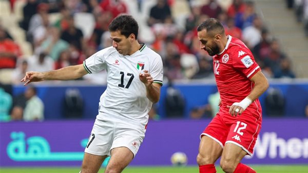 مباراة تونس وفلسطين