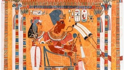 لوحات أثرية تعود للحياة بالمتحف المصري.. عرض رقمي يكشف تفاصيل نادرة من عصر أمنحتب الثالث