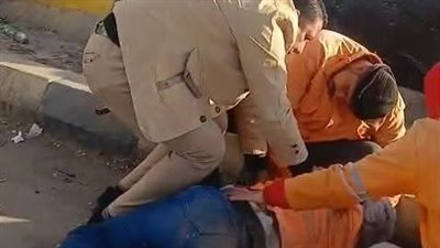 بلع لسانه.. تدخل عاجل من موظف إسعاف يُنقذ عامل نظافة من الموت المؤكد ببني سويف