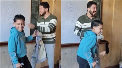 مُدرس سوي نفسيًا.. معلم في الدقهلية يتصدر تريند تيك توك بعد لقطة إنسانية مرحة مع طلابه