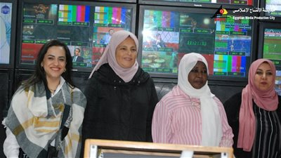 وفد من اتحاد إذاعات وتليفزيونات دول منظمة التعاون الإسلامي يزور استوديوهات مدينة الإنتاج الإعلامي