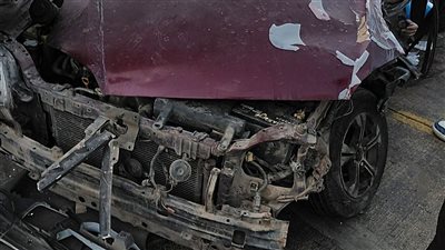 العربية بقيت نصفين.. مصرع موظف بشركة أمانكو في حادث تصادم أعلى الطريق الدائري