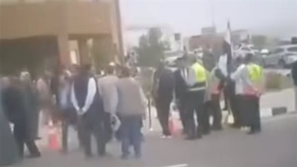 جانب من المشادة الكلامية