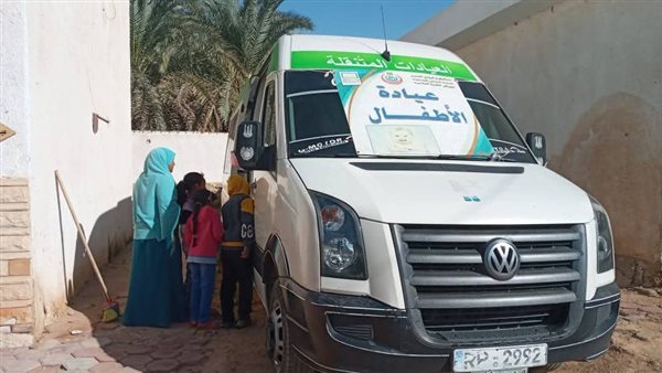 قوافل طبية متنقلة