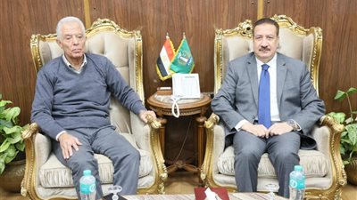 محافظ المنوفية يلتقي مستشار رئيس الوزراء لمناقشة مشروعات حياة كريمة