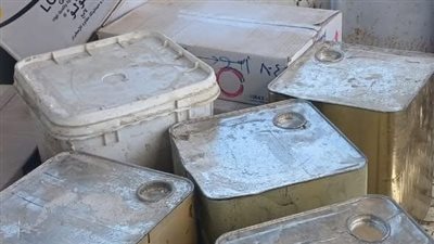 ضبط 600 عبوة دهانات مجهولة المصدر وربع طن عسل أسود مشكوك في صلاحيته بالأقصر