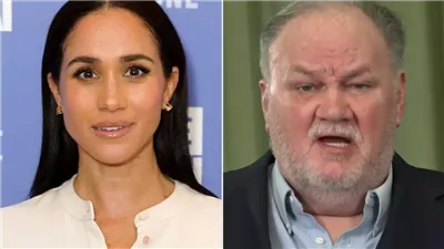 ميجان ماركل ووالدها    