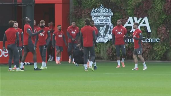 محمد صلاح من مران