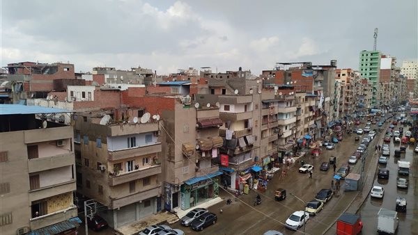 جانب من الأمطار