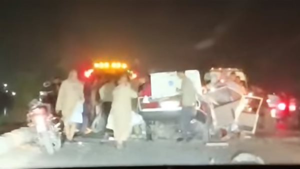 حادث تصادم 3 سيارات