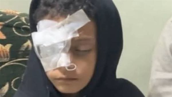 التلميذ المصاب