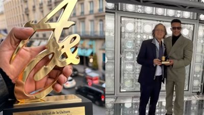 محمد رمضان عن حصوله على جائزة الفن والثقافة بـ باريس: فرنسا بلد الفن والموضة 