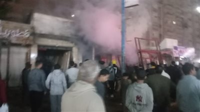 دون إصابات.. السيطرة على حريق محل تجاري في علم الروم بمطروح