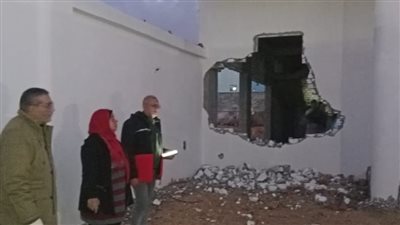 إزالة متغير مكاني على مساحة 300 متر بقرية أبيس العاشرة بالإسكندرية