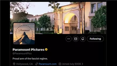 هل دعم إسرائيل السبب؟.. اختراق حساب شركة Paramount على منصة X وتغيير وصفه بعبارة مثيرة للجدل