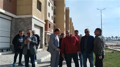 رئيس جهاز مدينة العبور بالقليوبية يتابع تنفيذ مشروع 