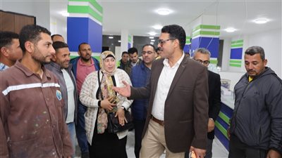 رئيس مياه القليوبية: تطوير شامل لمركز خدمة العملاء والقطاع التجاري بغرب شبرا الخيمة