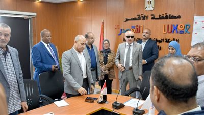 محافظ الأقصر يتابع انتظام سير انتخابات النواب 2025